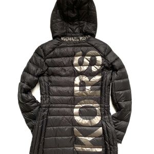Michael Kors packable lightweight down jacket XS